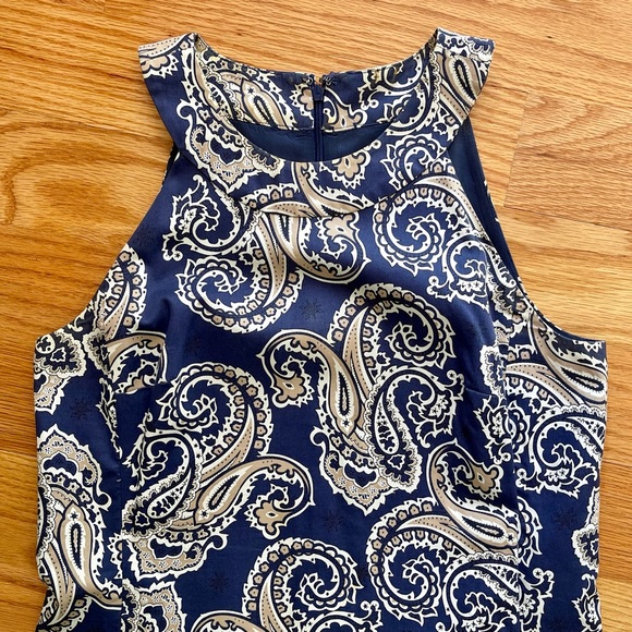 LOFT Paisley Shift Dress - Picture 2 of 5
